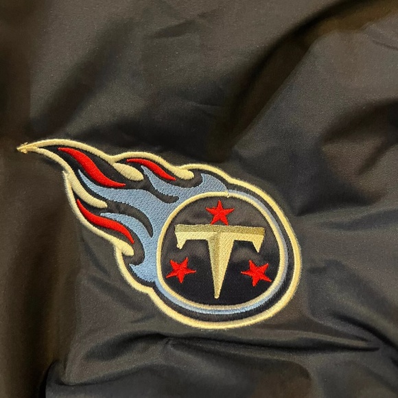 TENNESSEE TITANS 2022 Starter Hooded Full Zip BIG LOGO Jacket 4XL - Picture 4 of 8